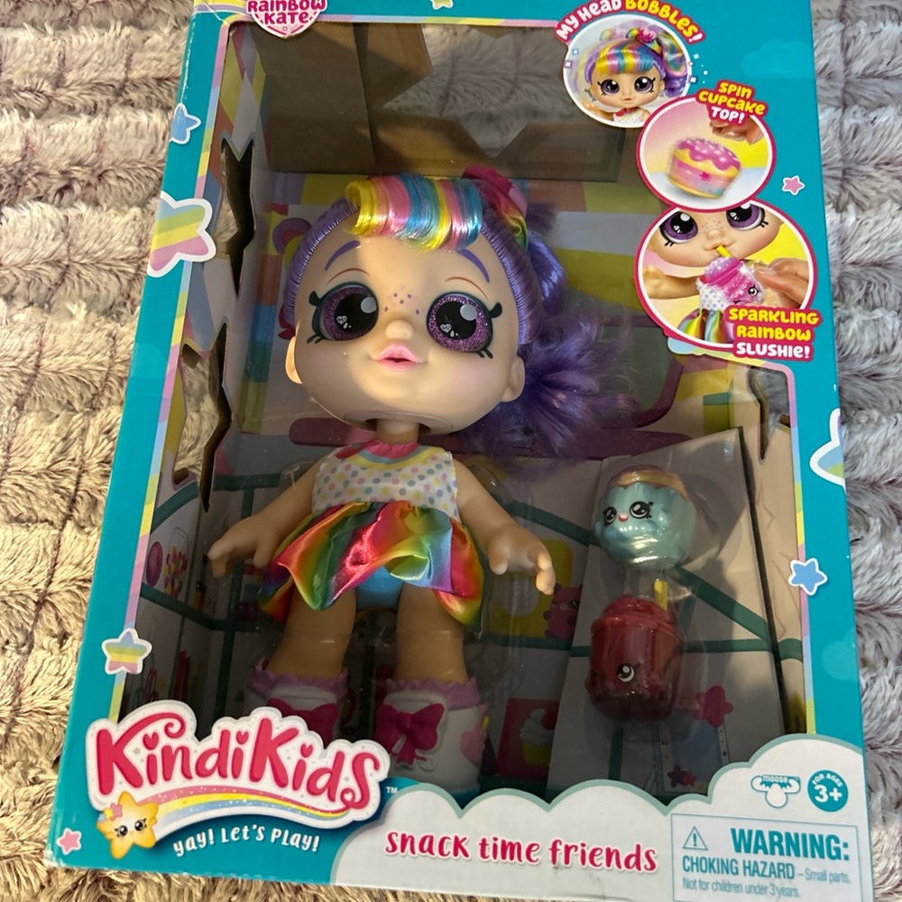KINDI Kids doll Rainbowff Kate
Shopkins Brand
